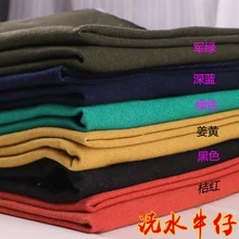 Tissus Tecidos трикотажная джинсовая флисовая моющаяся вода старый китайский стиль восстановление древних способов Мягкая ручная ткань