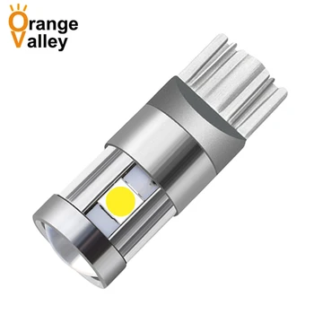 

2PCS T10 LED Bulb W5w 3 5 9 LED Car 3030 SMD 194 168 Clearance Lights Reading Interior Auto Lamp Trunk light 12-24V 6000k