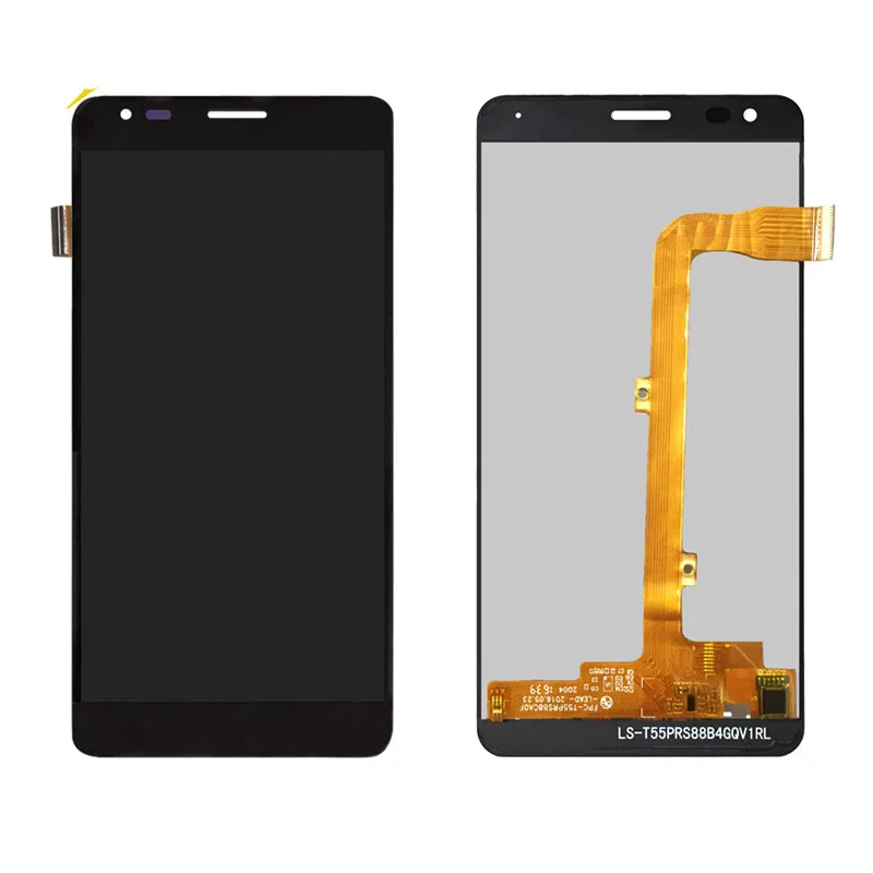 ЖК-дисплей для Wileyfox Spark X полноэкранный кодирующий преобразователь сенсорного