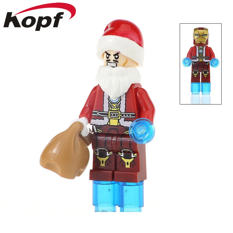 KF385 20Pcs No Box 20 шт., супергерои, Обучающие, веселое Рождество, серия X-Man, фигурки Дэдпул, лучшая модель, строительные блоки для детей, игрушки, подарок KF381 - Цвет: KF385 20Pcs No Box