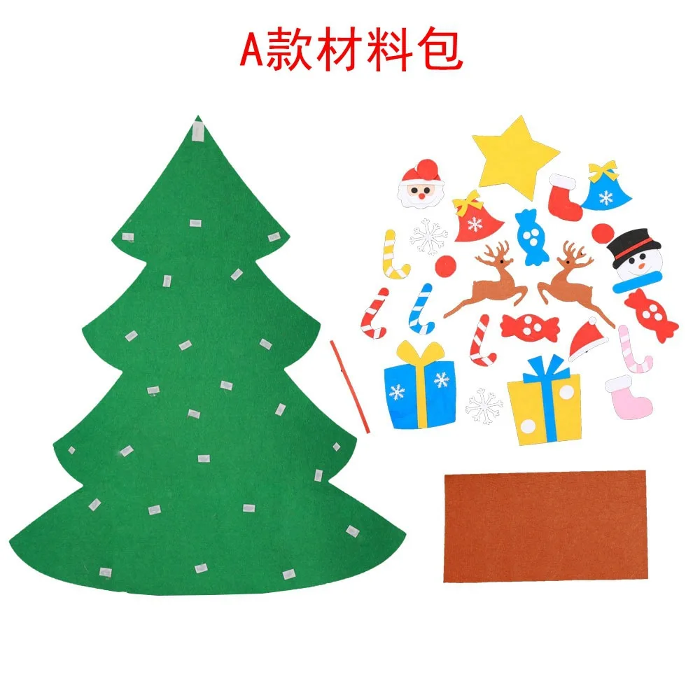 Christmas Decorations Children Handmade Educational DIY Stereo Christmas Tree Christmas Children Gift Pendant