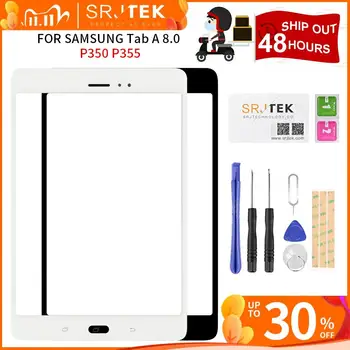 

SRJTEK 8" For Samsung Galaxy Tab A SM-P350 P350 SM-P355 P355 Touch Screen Digitizer Sensor Glass Panel Tablet PC Replacement