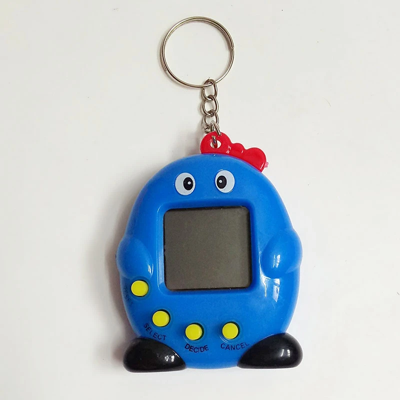 Горячее предложение! Распродажа! Tamagotchi электронные интерактивные Домашние животные игрушки для детей 90S ностальгические 49 домашних животных в одном виртуальном кибер игрушка Забавный робот - Цвет: BLUE