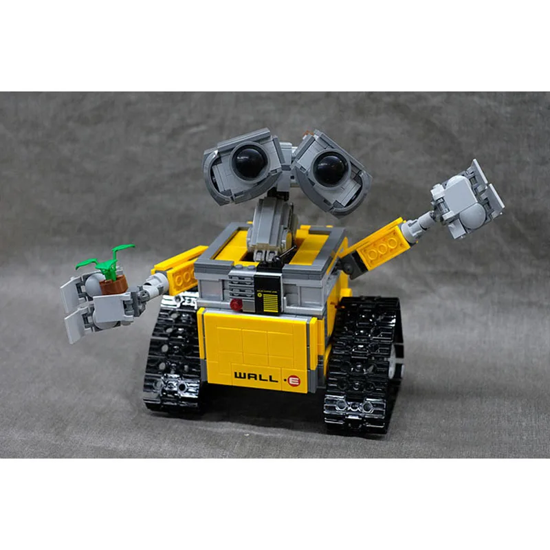 16003 идеи лего technic Creator WALL E робот RC Eve Playmobil строительные блоки кирпичи Фигурки игрушки Совместимые 21303