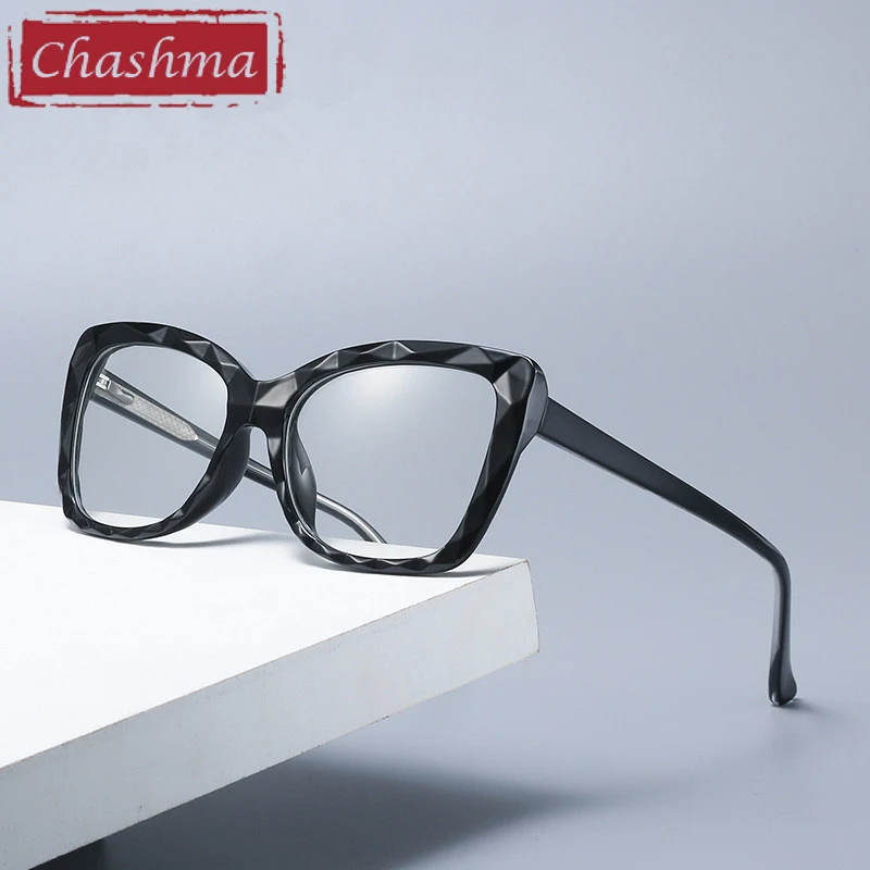 Женские темные линзы прогрессивные очки по рецепту для женщин прозрачные