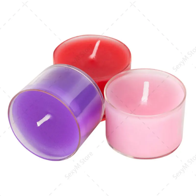 Dripping Wax Massage Oil Spell Love Couple Low Temperature Candles BDSM Sex Toys for Women Adult Games Romantic Exotic Porn