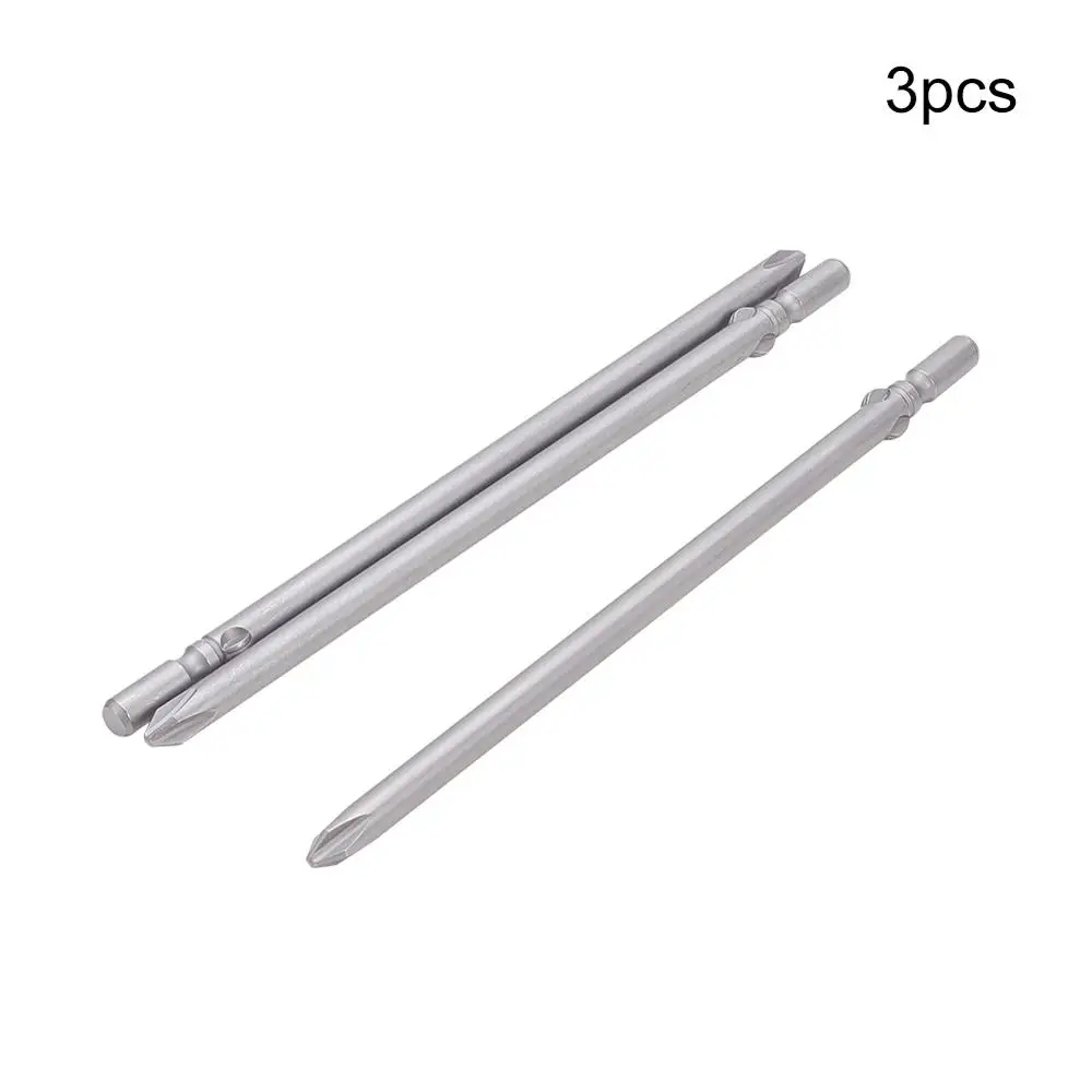 3 шт. 3PH1 5PH1 5PH2 6PH2 S2 Круглый хвостовик отвертка Philips Bits 150/200/300 мм Длина 5/6 мм диаметр стержня магнитные Биты