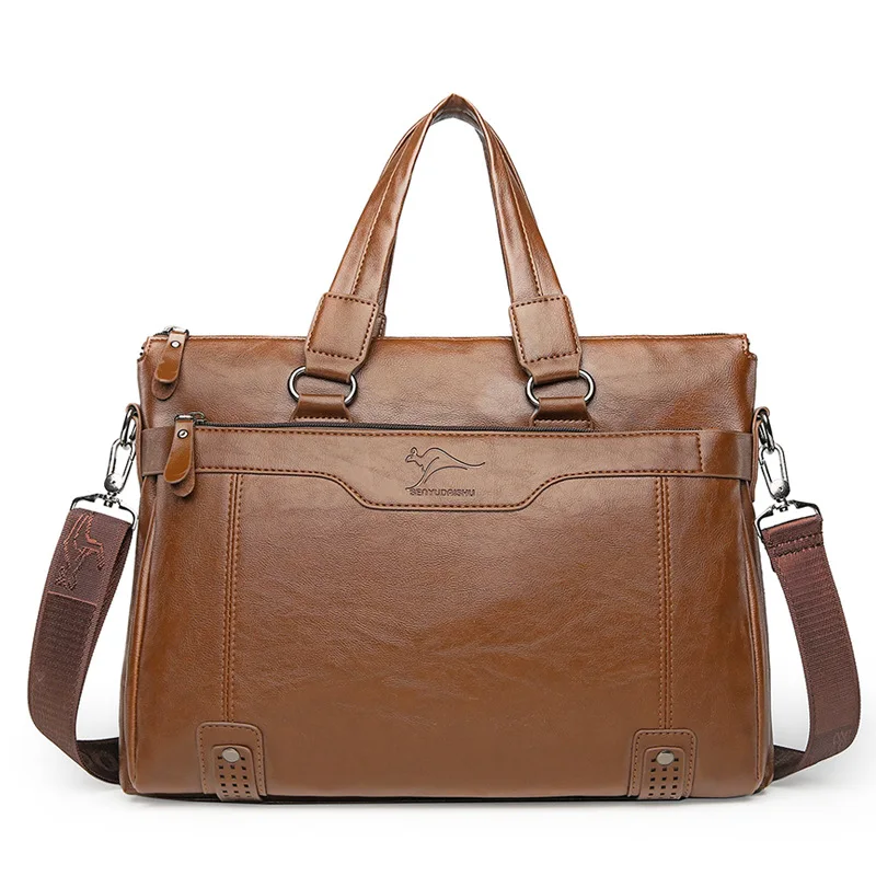 

Multi-functional Shoulder Oblique MEN'S Business Bag 2019 New Style MEN'S Handbag Business Briefcase