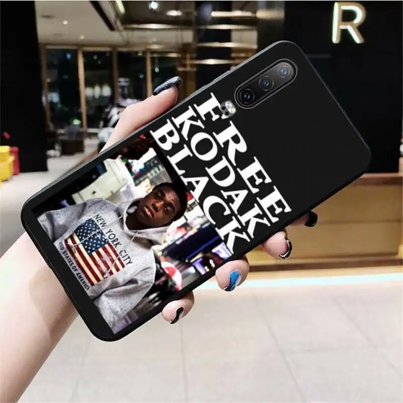 HPCHCJHM Kodak Black Rapper Coque Shell Phone Case for Huawei P40 P30 P20 lite Pro Mate 20 Pro P Smart 2019 prime