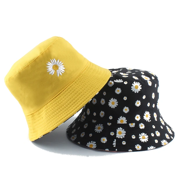 Bob Joycefloral Cotton Bucket Hat For Women - Sun Protection