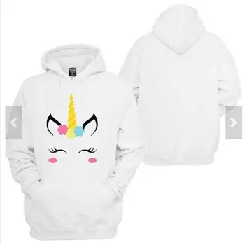 

Womens Jumper Long Sleeve Hoodie Ladies Fleece Top Jacket Hood Hooded Sweatshirt