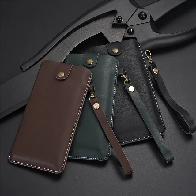 $US $22.50 Leather Bag Protective Case Shockproof Cover for Samsung Galaxy Fold Smartphone Business Style Bag 