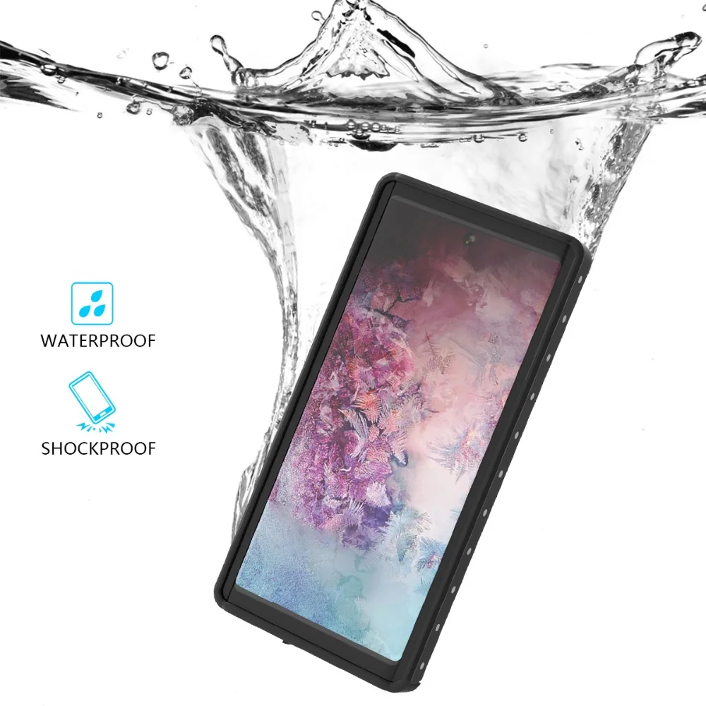 Для SAMSUNG Galaxy Note 10 плюс Водонепроницаемый чехол с маской и трубкой Дайвинг подводной съемки чехол 3M противоударный чехол для телефона SAMSUNG Galaxy Note 10