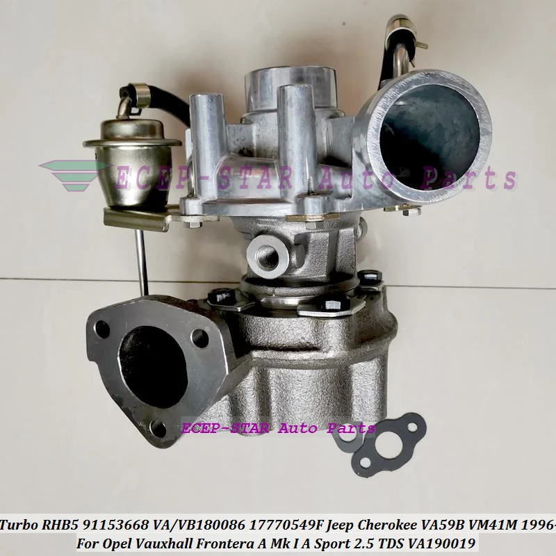 Turbo RHB5 91153668 VA180086 VA190019 VB180086 17770549F для Jeep Cherokee VA59B VM41M 1996-для Opel Vauxhall fron2.5l TDS |