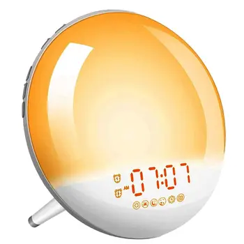 

Children's Alarm Clock Daylight Sunrise/Sunset Function Adult Sleep Aid Machine