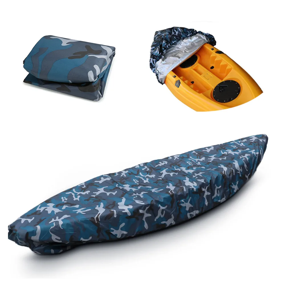 Kayak Canoe Storage Cover Anti UV Waterproof Shield For Rowing/Fishing Boat 