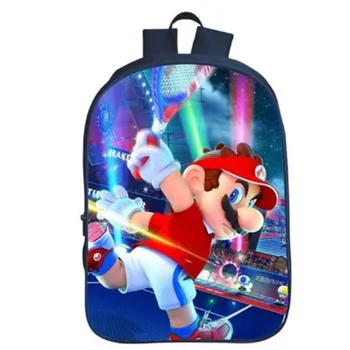 

Anime backpack Sonic Backpacks for Teenage Girls Boys School Bags Super Mario Children School Backpacks Women Men Travel Bag