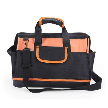 

18 Inch Waterproof Molded Base Large Capacity Pouch Tools Storage Bags Oxford fabric Professional Single shoulder tool bag