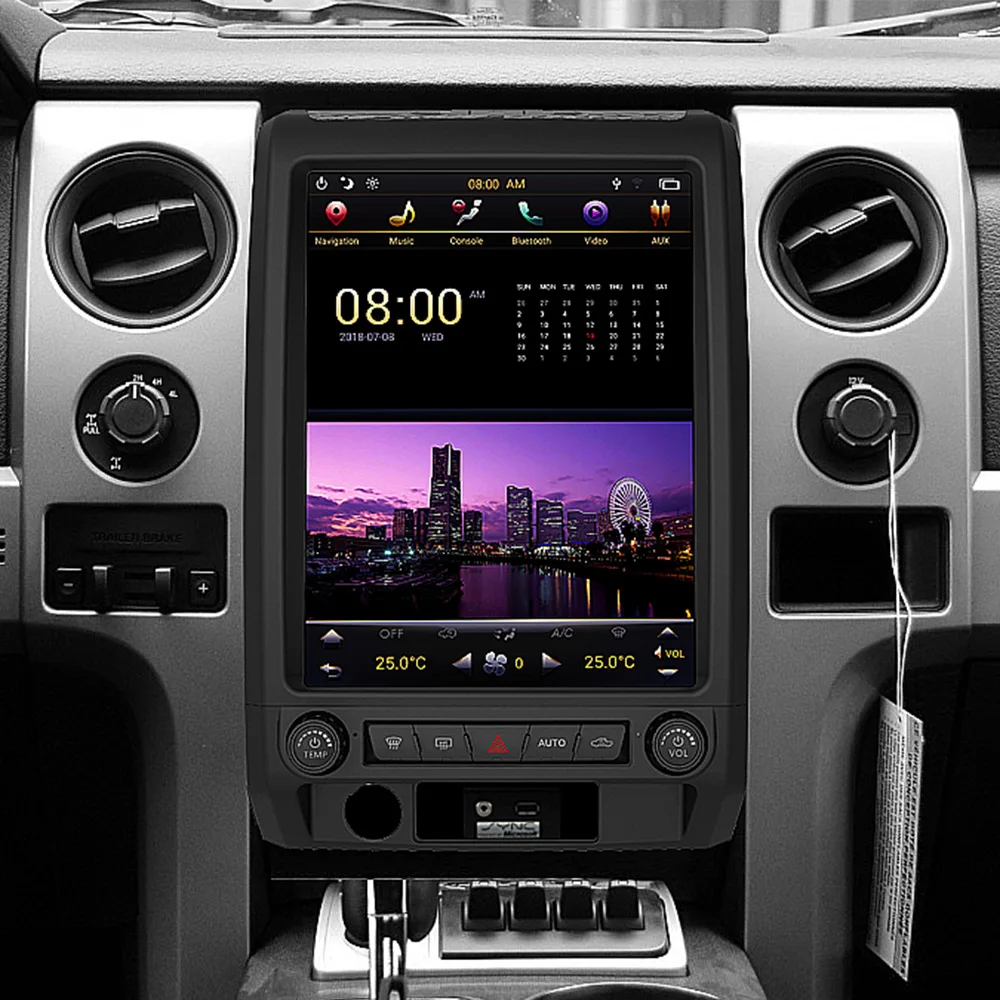 Автомобильный GPS-навигатор для Ford F150 2009-2014 автомобильный DVD-плеер FM/AM радио