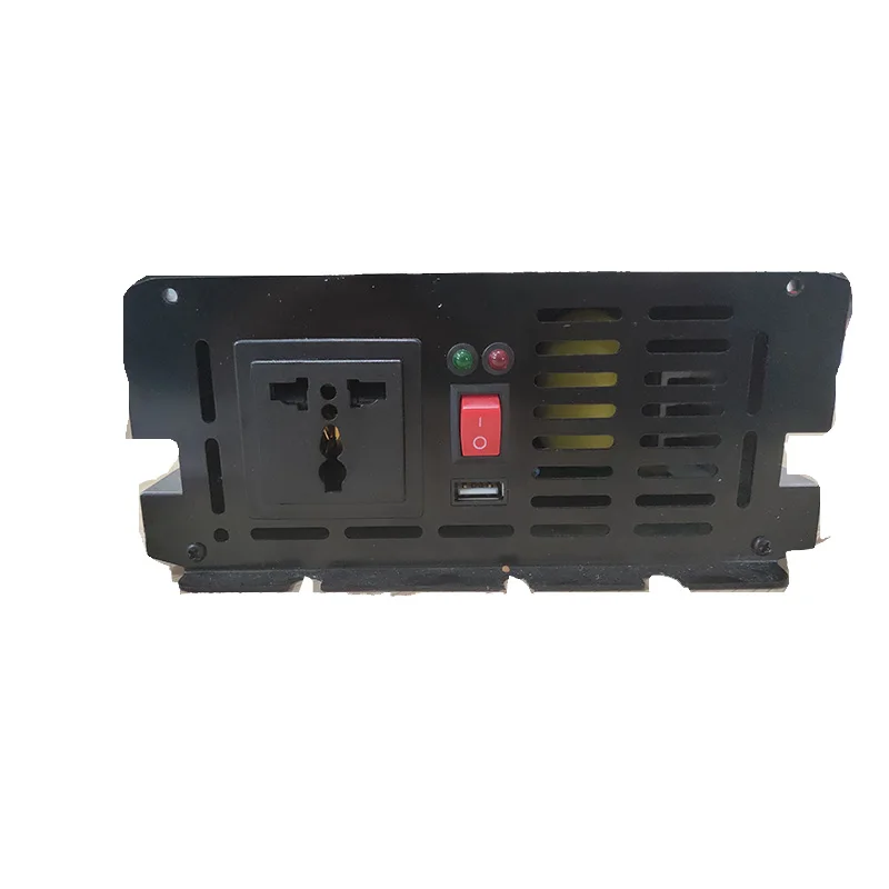 Россия 1500W Солнечная Системы инвертор DC12V 24V переменного тока для адаптера переменного 220-230VPure Синусоидальная волна Выход для автомобиля с USB выход