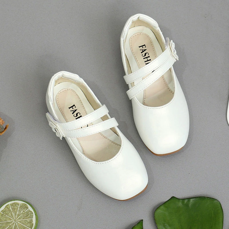 Little girl white wedding shoes Clearance