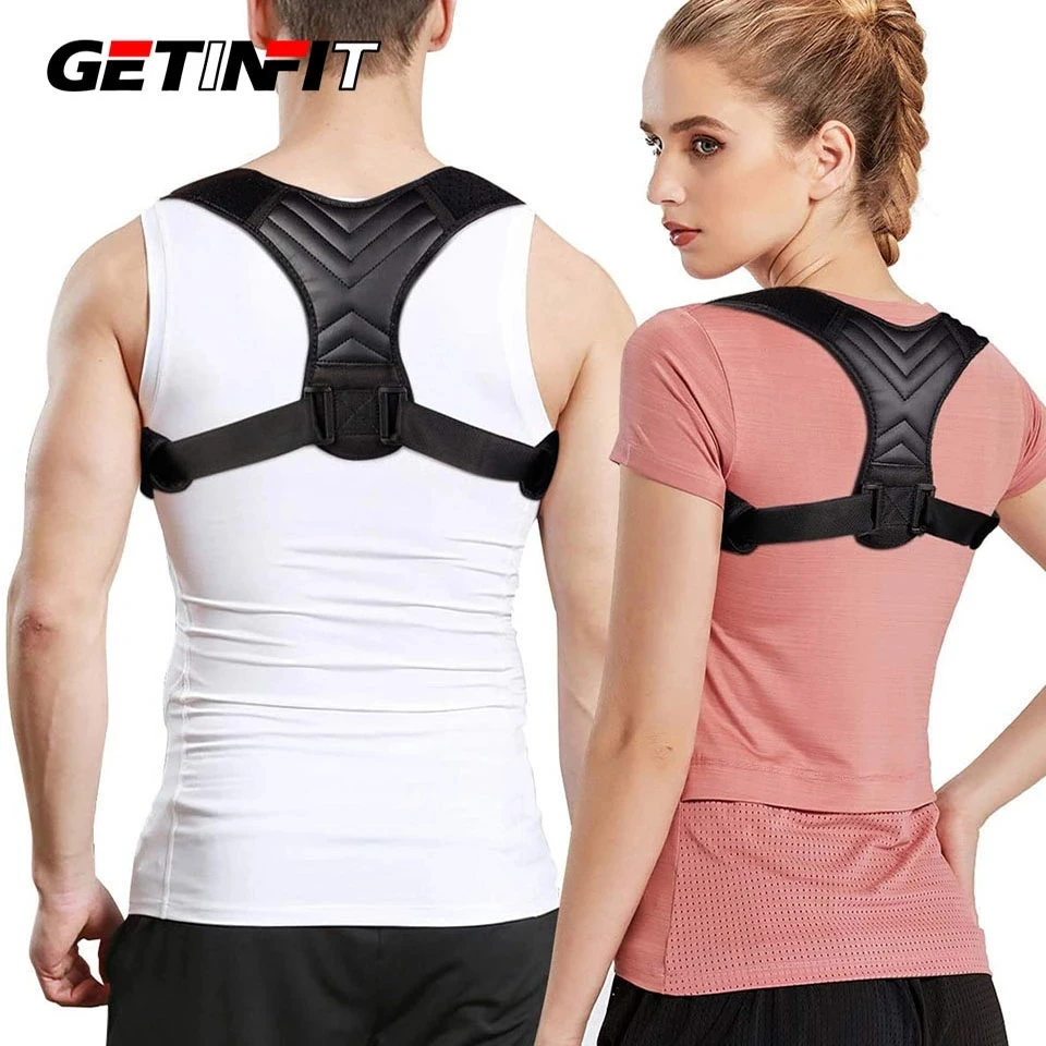 Getinfit Adjustable Upper Back Braces For Posture Correction Back