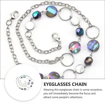 

1PC Mask Anti-lost Hanging Chain Sunglasses Holder Strap Multi-purpose Necklace