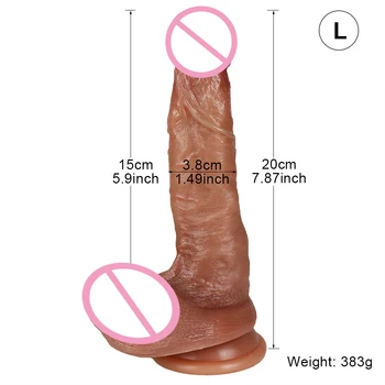Soft Silicone Realistic Dildo Anal Sex Toys Butt Animal Plug Tentacle Fantasy Dildos Masturbate for Women Men Orgasm Adult Games 4