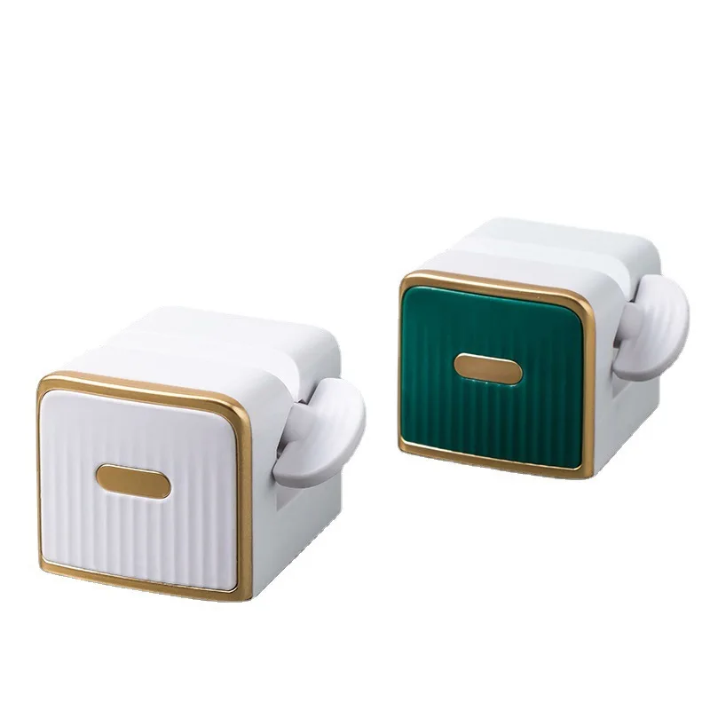 Automatic Toothpaste Dispenser Squeezers Wall Mounted Toothpaste Squeezer Dispenser Rolling Holder Bathroom Accessories 6