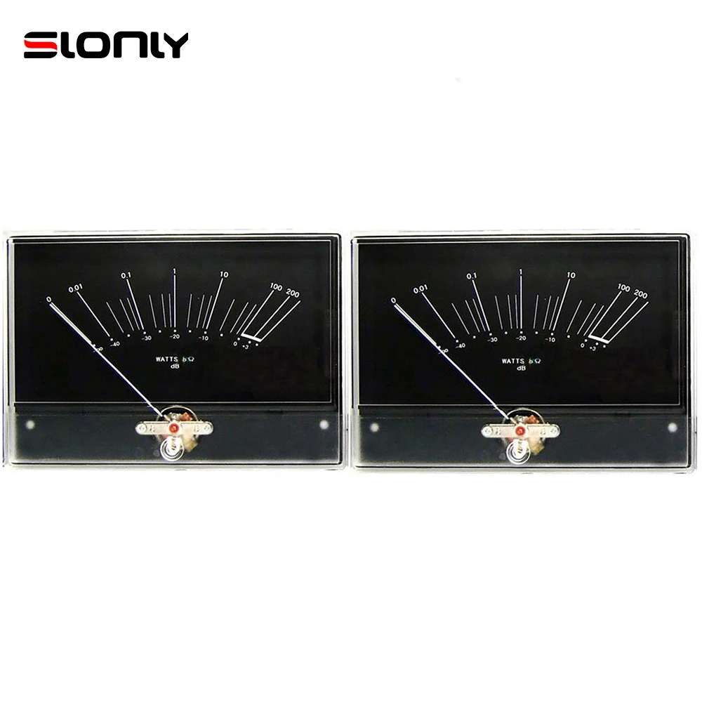 2 Pz Onkyo M-5000R Hi-Fi Audio Vu Meter Amplificatore Scarico Di Potenza Piatto Hifi Livello Pannello Db Head Meter