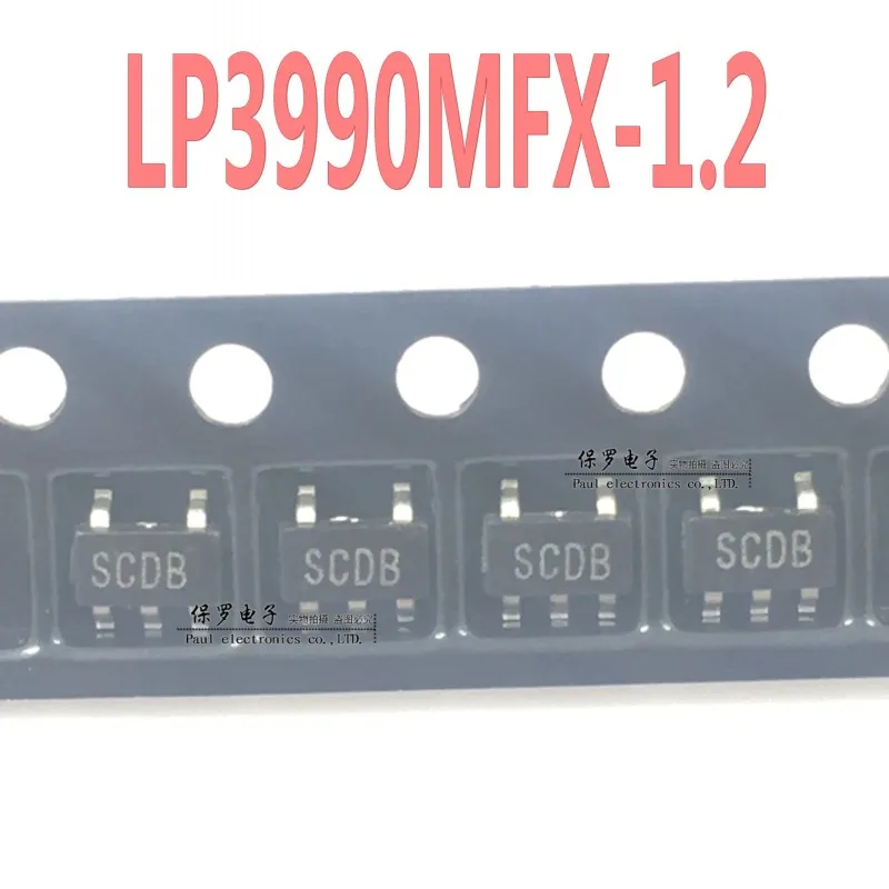 

10pcs 100% orginal new 1.2V voltage regulator LP3990MFX-1.2 silk screen SCDB SOT23-5 real stock