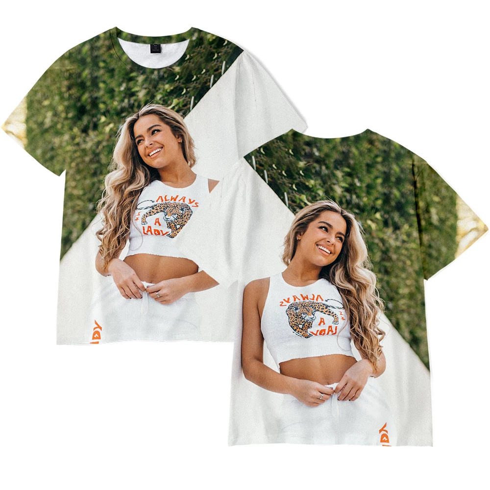 

New Fashion 3D Printed Addison-Rae Summer t shirt Women Men Tops Casual Hip Hop Kids t shirt Hot 3D Addison-Rae girls t-shirt