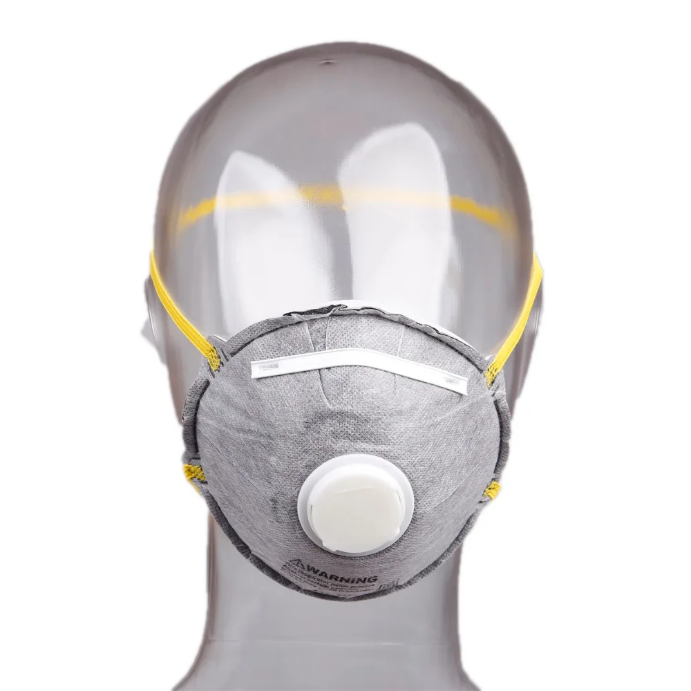 

Activated Carbon Collapsible Non-woven Dust Protective Mask Charcoal Particulate Filter Respirator Breathable Face Mask Workplac