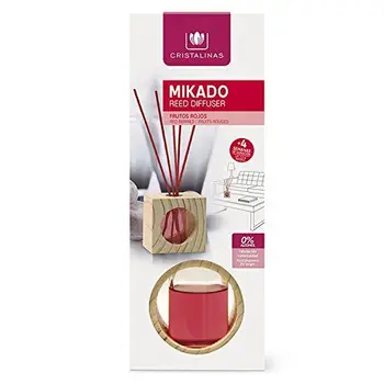 

CRISTALINAS Ambientador Frutos, Cristal, Rojo, 5.4x7.8x20.3 cm