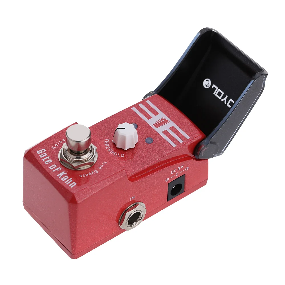 

Hot New JF-324 Gate of Kahn Noise Gate Mini Electric Bass Guitar Effect Pedal with Knob Guard Reduce Extra Noise