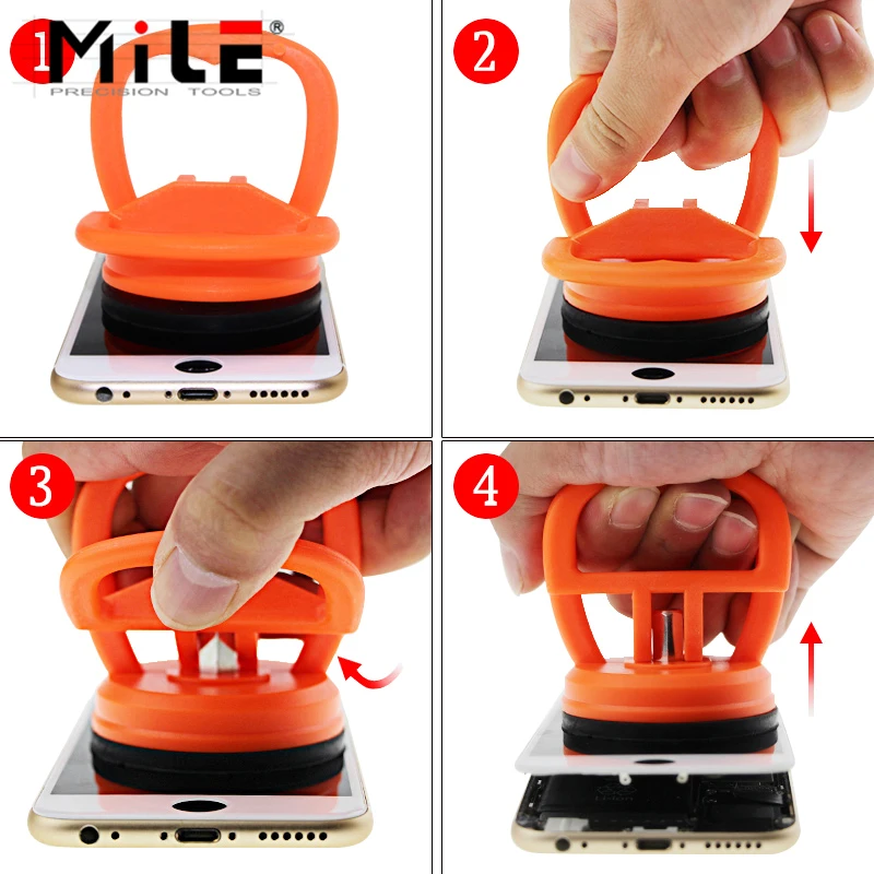 MILE Universal Disassembly Heavy Duty Suction Cup Phone Repair Tool for iPhone iPad iMac LCD Screen Opening Tools 5.5cm /2.2in