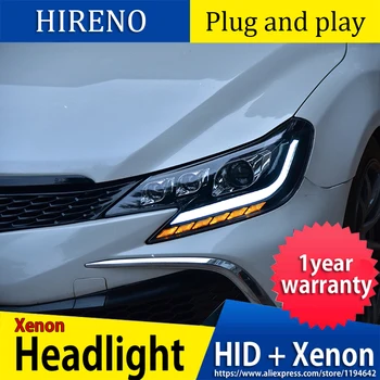 

Car Styling Head Lamp for Toyota Mark X Headlights 2013-2017 Reiz LED Headlight LED DRL All LED light source Accessories