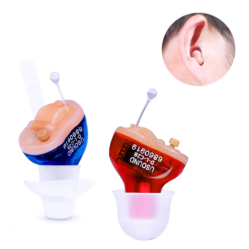 6 Channel Digital Invisible Ear Hearing Aid Aids for Deafness CIC Complete in Canal Mini Power Care Devices Sound Amplifiers | Красота и