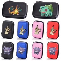 Boîte de rangement de cartes Pokemon Tomy, 50 pièces, capacité Tcg, sac de rangement de cartes Album, étui rigide, boîte pour écouteurs 