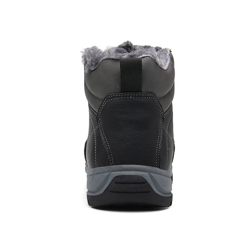 Safty Shoes Winter Ankle Boots Man Shoes Outdoor Sneakers Snow Boots Military Boots Boys Flats Army Platform Boots hombre