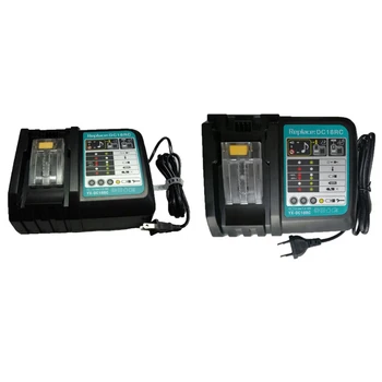 

Dc18Rct Replacement Li-Ion Battery Charger 6A Charging Current For Makita 14.4V 18V Bl1830 Bl1430 Bl1850 Dc18Rc Dc18Ra Power Too