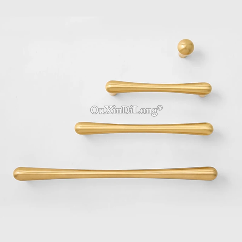 

Designed 2PCS European Solid Brass Furniture Handles Water Drops Cupboard Wardrobe Drawer Wine Cabinet Pulls Handles and Knobs