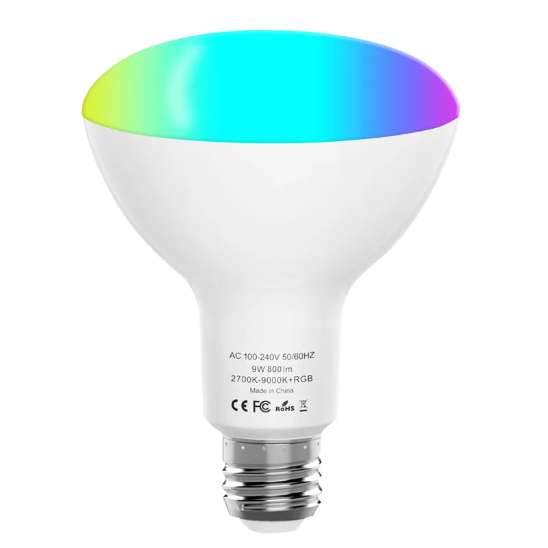 10 Вт 900lm Wifi умная лампа E27/E26/B22 Dimmable группа умный дом светодиодный светильник лампа совместимый с Alexa Google Home приложение дистанционного управления - Комплект: E27