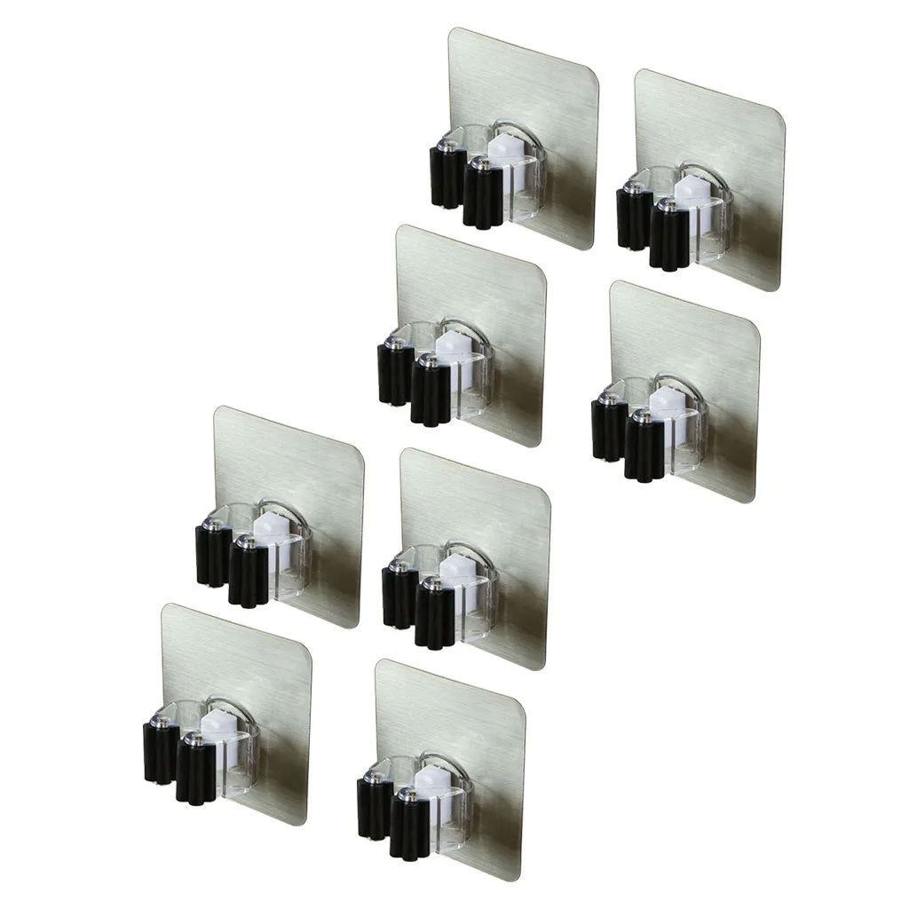 Настенный держатель самоклеящийся. Держатель для уборочного инвентаря на липучке, 12×10×5 см, цвет микс. Настенный держатель самоклеящийся. Настенный держатель самоклеящийся. Держатель для швабры настенный broom holder.