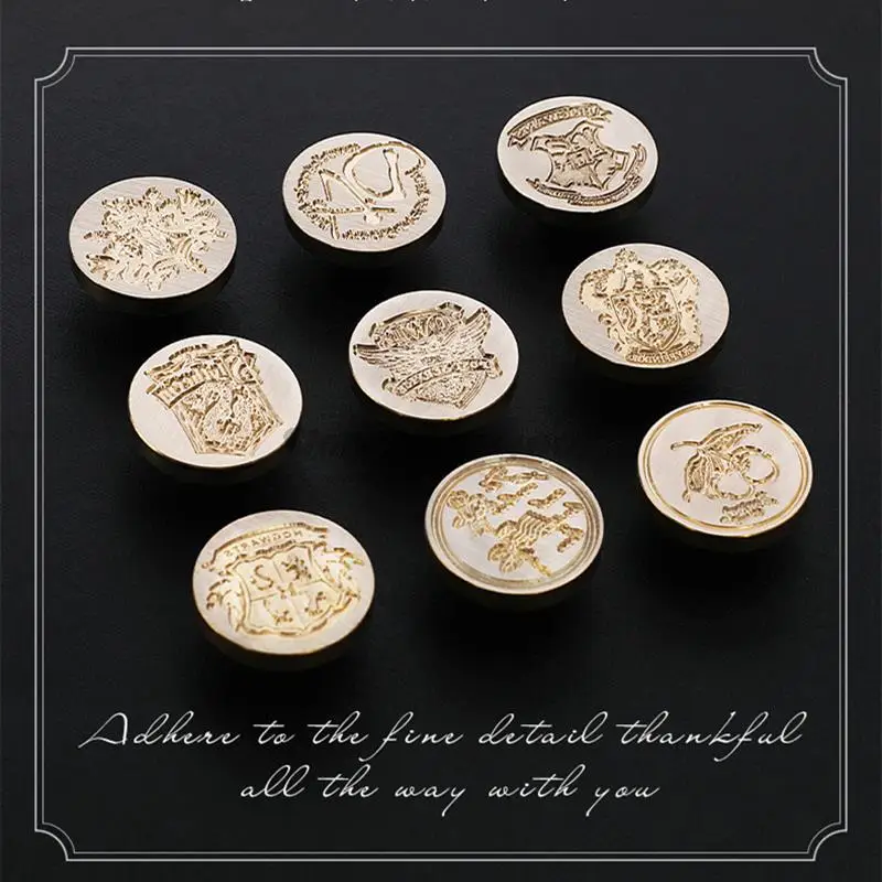 30mm Sealing Wax Stamp Handle Emboss Scrapbooking Wood Clear Stamps