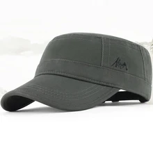 

GBCNYIER Men's Hat Four Seasons Flat Military Cap Korean Style Tide Outdoor Sports Male Outdoor Casual Style