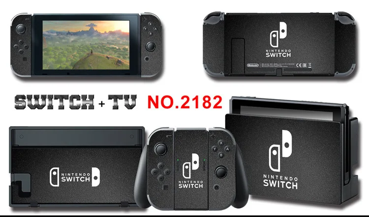 1set New Cute Anime Full Body Sticker for NS Switch Protective Cover Skin Colorful Art for Game Console Joy-Con Controller Decor