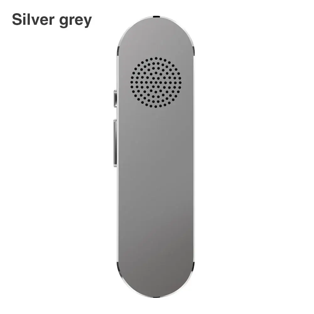Silver grey K8 Intelligent Learning Machine Translator 40 Multi-language Two-way Real Time Translation For Travelling Business Meeting - Цвет: Silver grey