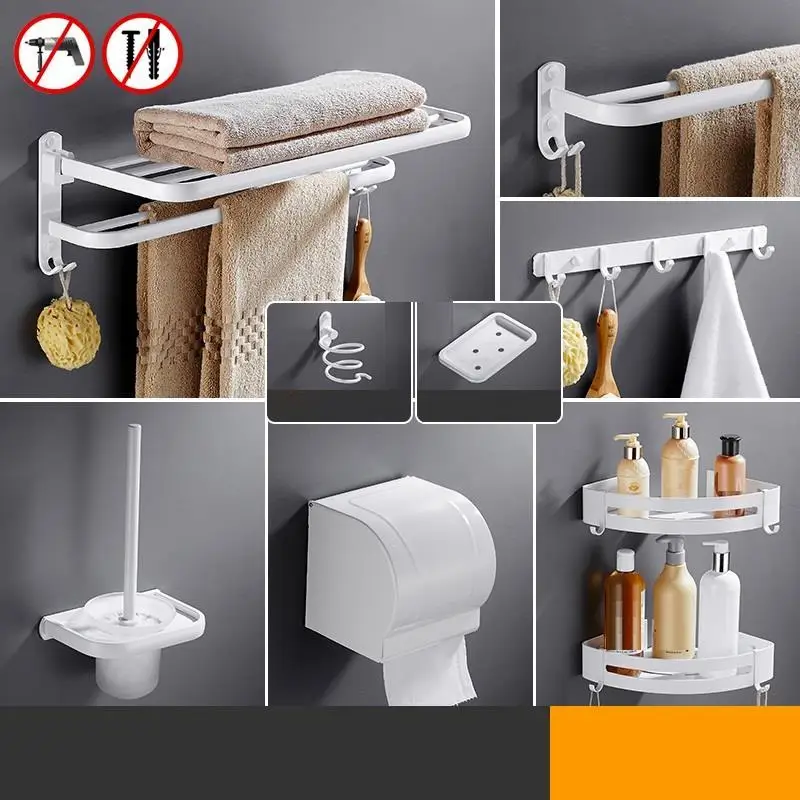 Meuble аксессуар Bagno Banyo шкаф Lazienka Estante Banheiro душ Salle De Bain полки Ванная комната настенная полка - Цвет: Number 15