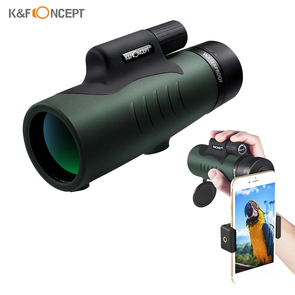 Монокулярный телескоп K & F CONCEPT 12X50 оптический объектив FMC BAK4 призмы